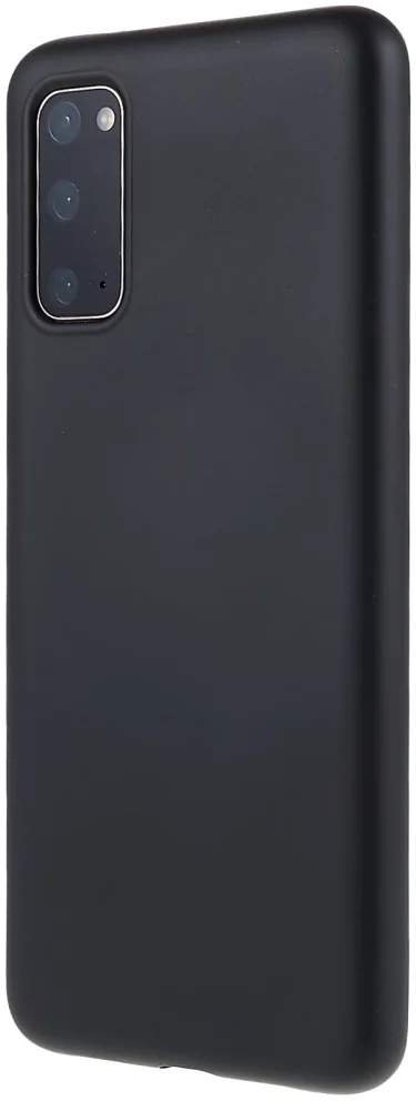 Samsung Galaxy S20 Hoesje met MagSafe Siliconen Back Cover Zwart afbeelding 3