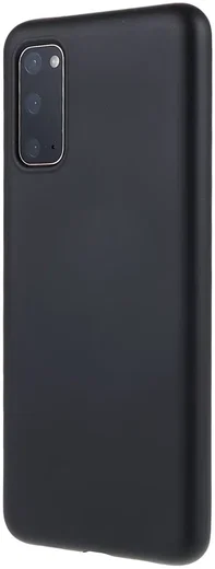 Samsung Galaxy S20 Hoesje met MagSafe Siliconen Back Cover Zwart afbeelding 3
