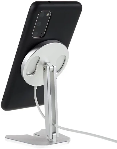 Samsung Galaxy S20 Hoesje met MagSafe Siliconen Back Cover Zwart afbeelding 9