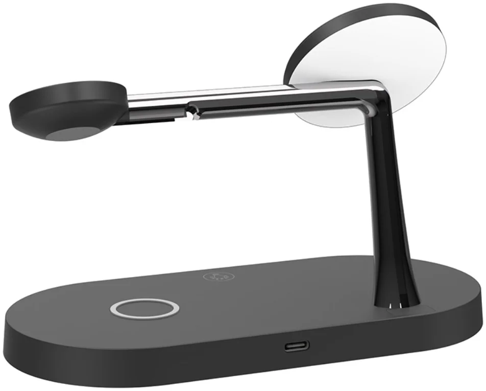 Draadloze Oplader met MagSafe voor iPhone/AirPods (Pro)/Watch Zwart afbeelding 9