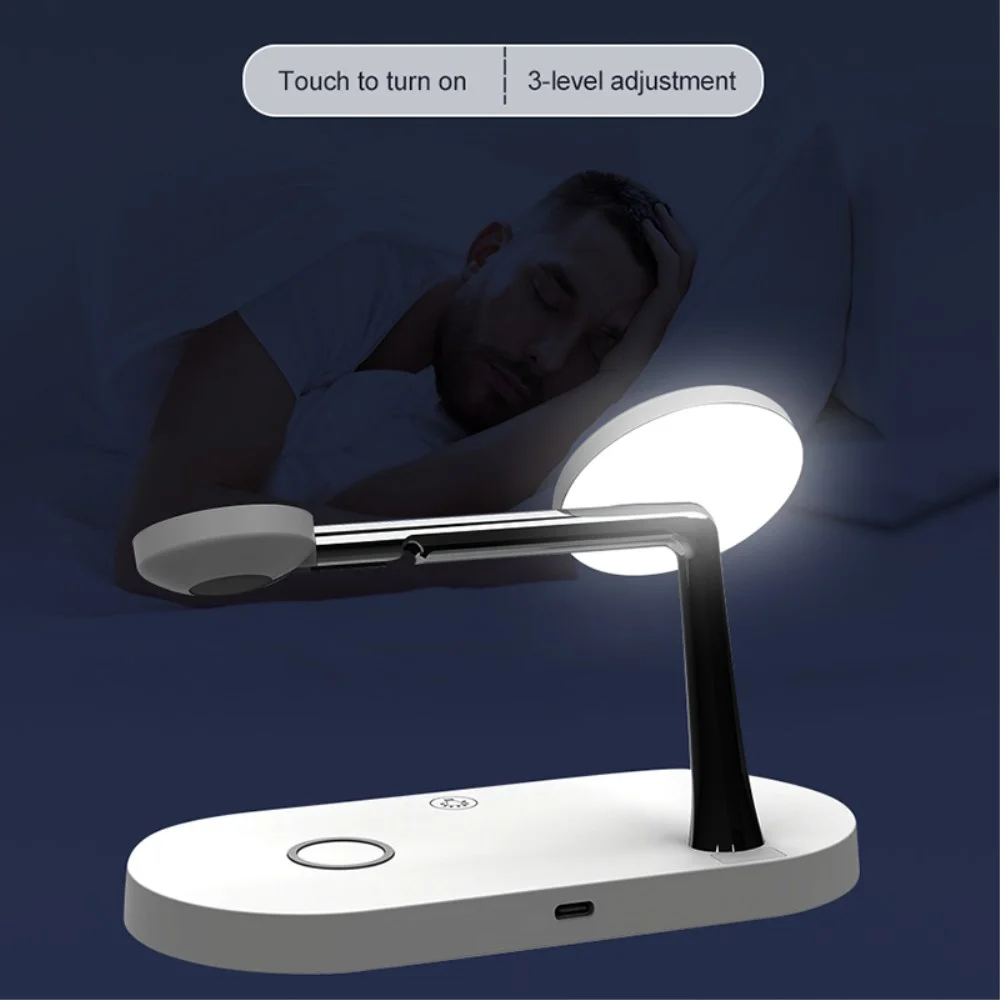 Draadloze Oplader met MagSafe voor iPhone/AirPods (Pro)/Watch Wit afbeelding 4