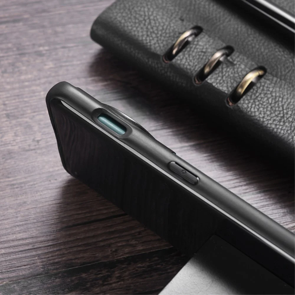 OnePlus 11 Hoesje MagSafe Kunstleer Back Cover Groen afbeelding 5
