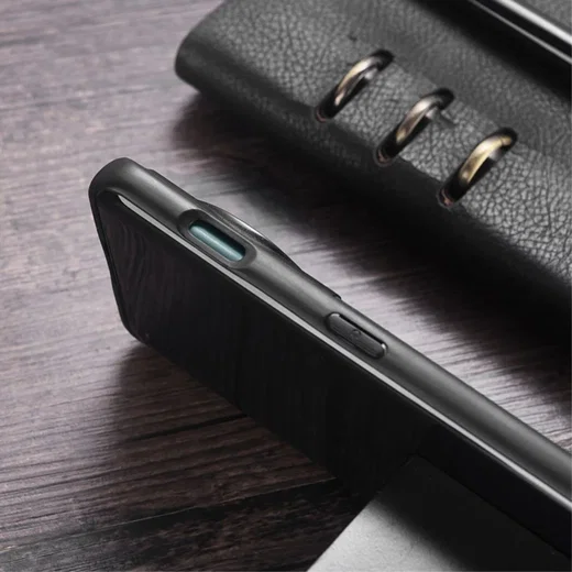 OnePlus 11 Hoesje MagSafe Kunstleer Back Cover Groen afbeelding 5