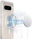 Google Pixel 8 Pro Hoesje met MagSafe Acryl Back Cover Transparant afbeelding 3
