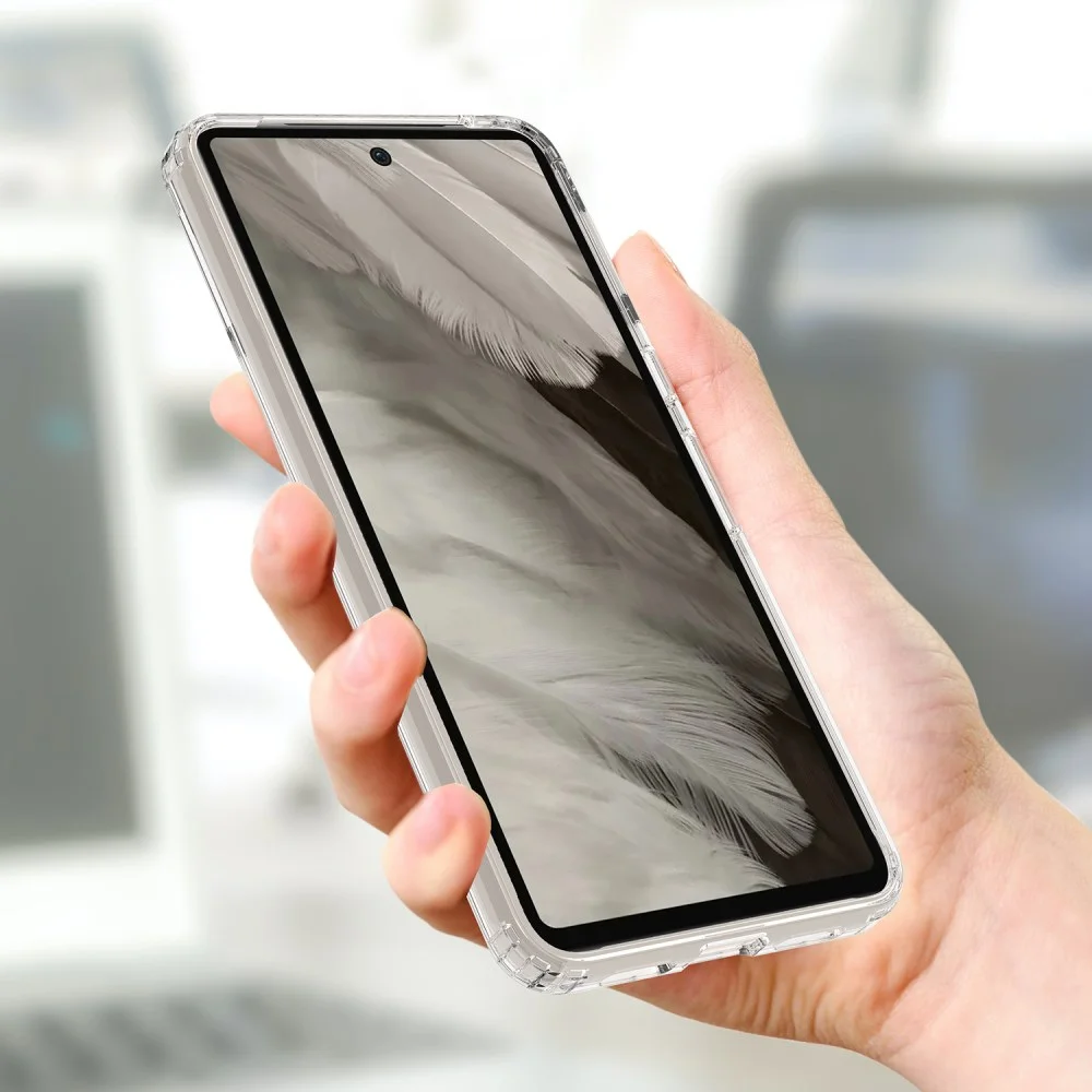 Google Pixel 8 Pro Hoesje met MagSafe Acryl Back Cover Transparant afbeelding 7