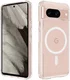 Google Pixel 8 Hoesje met MagSafe Acryl Back Cover Transparant afbeelding 1
