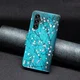 Samsung Galaxy A05s Hoesje Portemonnee Book Case Bloemen Print afbeelding 2