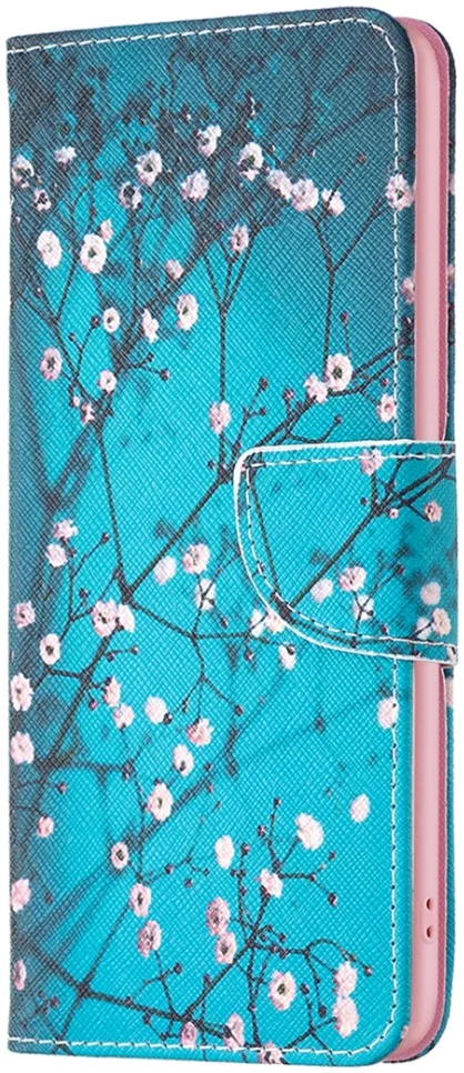 Samsung Galaxy A05s Hoesje Portemonnee Book Case Bloemen Print afbeelding 6