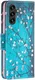 Samsung Galaxy A05s Hoesje Portemonnee Book Case Bloemen Print afbeelding 7