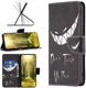 Samsung Galaxy A05s Hoesje Portemonnee Book Case Don't Touch Print afbeelding 4