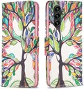 Samsung Galaxy A05s Hoesje Portemonnee Book Case Boom Print