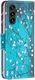 Samsung Galaxy A15 Hoesje Portemonnee Book Case Bloemen Print afbeelding 6
