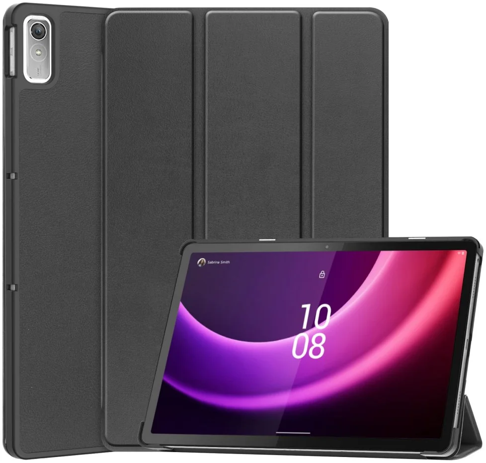 Lenovo Tab P11 Gen 2 Hoes Book Case Sleep/Wake met Standaard Zwart afbeelding 1
