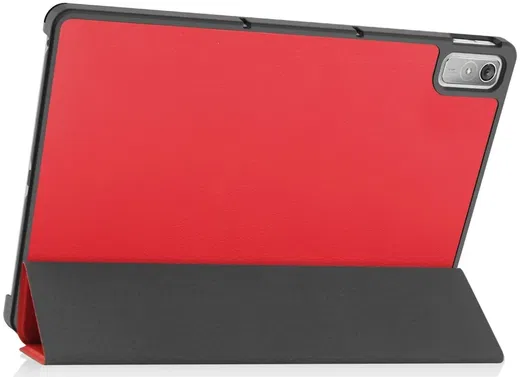 Lenovo Tab P11 Gen 2 Hoes Book Case Sleep/Wake met Standaard Rood afbeelding 10