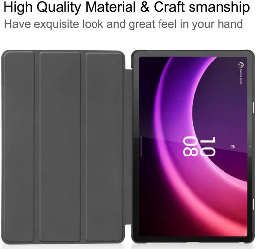 Lenovo Tab P11 Gen 2 Hoes Tri-Fold Book Case met Don't Touch Print afbeelding 7