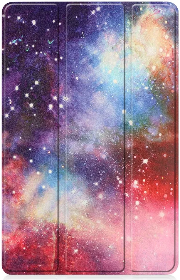Lenovo Tab P11 Gen 2 Hoes Tri-Fold Book Case met Galaxy Print afbeelding 11
