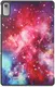 Lenovo Tab P11 Gen 2 Hoes Tri-Fold Book Case met Galaxy Print afbeelding 12