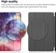 Lenovo Tab P11 Gen 2 Hoes Tri-Fold Book Case met Galaxy Print afbeelding 9
