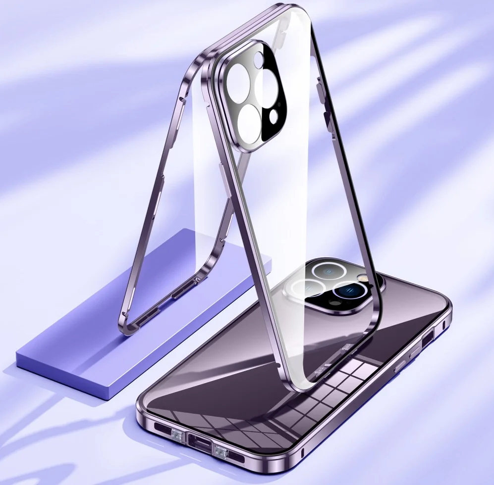 Apple iPhone 15 Pro Hoesje Full Protect Zilver afbeelding 6