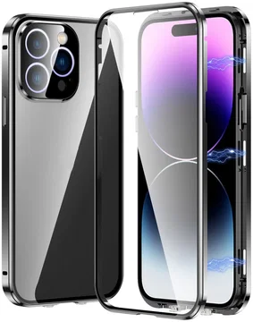 Apple iPhone 15 Pro Max Hoesje Full Protect Zwart