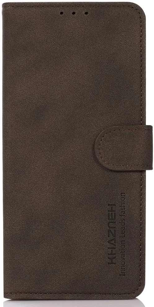 KHAZNEH Oppo Reno 10 / 10 Pro Hoesje Retro Wallet Book Case Bruin afbeelding 6