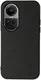Oppo Reno 10 / 10 Pro Hoesje Carbon Fiber Back Cover Zwart