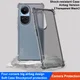 Imak Oppo Reno 10 / 10 Pro Hoesje Schokbestendig TPU Transparant Zwart afbeelding 2