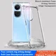 Imak Oppo Reno 10 / 10 Pro Hoesje Schokbestendig TPU Transparant afbeelding 2