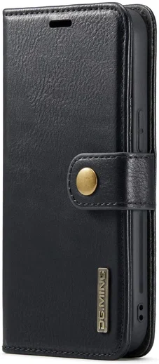 DG Ming Apple iPhone 15 Hoesje 2-in-1 Book Case en Back Cover Zwart afbeelding 11