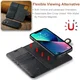 DG Ming Apple iPhone 15 Hoesje 2-in-1 Book Case en Back Cover Zwart afbeelding 5