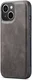 DG Ming Apple iPhone 15 Hoesje 2-in-1 Book Case en Back Cover Grijs afbeelding 8