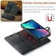 DG Ming Apple iPhone 15 Plus Hoesje Retro Wallet Book Case Zwart afbeelding 5