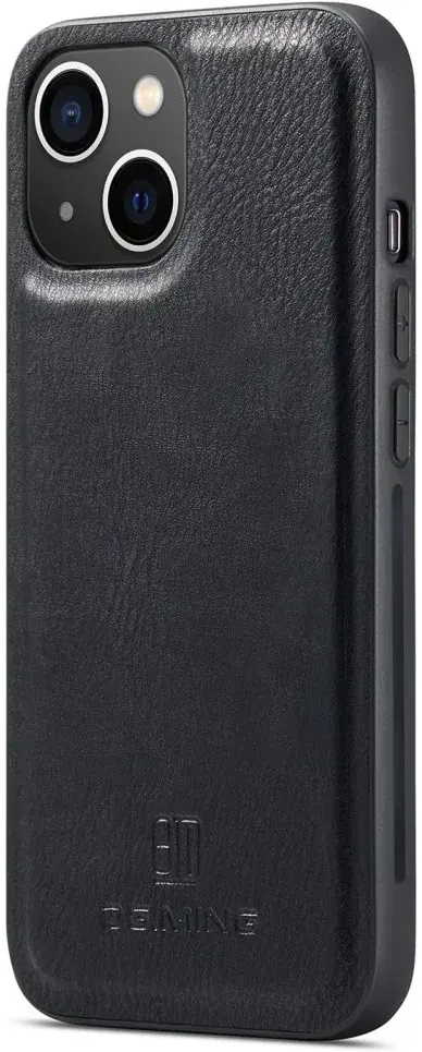 DG Ming Apple iPhone 15 Plus Hoesje Retro Wallet Book Case Zwart afbeelding 9