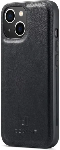 DG Ming Apple iPhone 15 Plus Hoesje Retro Wallet Book Case Zwart afbeelding 9
