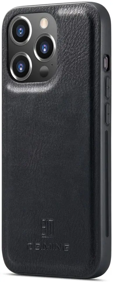 DG Ming Apple iPhone 15 Pro Max Hoesje Retro Wallet Book Case Zwart afbeelding 9