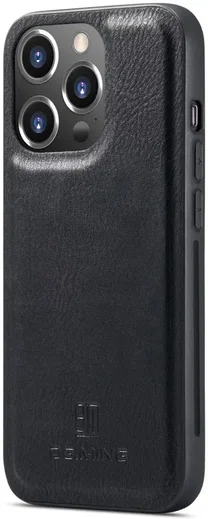 DG Ming Apple iPhone 15 Pro Max Hoesje Retro Wallet Book Case Zwart afbeelding 9
