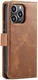 DG Ming Apple iPhone 15 Pro Max Hoesje Retro Wallet Book Case Bruin afbeelding 10