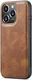 DG Ming Apple iPhone 15 Pro Max Hoesje Retro Wallet Book Case Bruin afbeelding 9