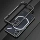 Nothing Phone (2) Bumper Case Cover met Camera Protector Zwart Zilver afbeelding 2
