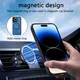 Apple iPhone 15 Pro Max Hoesje MagSafe Kunstleer Back Cover Bruin afbeelding 7