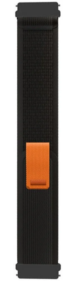 Universeel Smartwatch 20MM Bandje - Nylon - Trail Sport iWatch Bandje - Zwart afbeelding 2