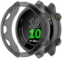 Garmin Forerunner 55 Hoesje - Flexibel TPU Bumper - Transparant Zwart