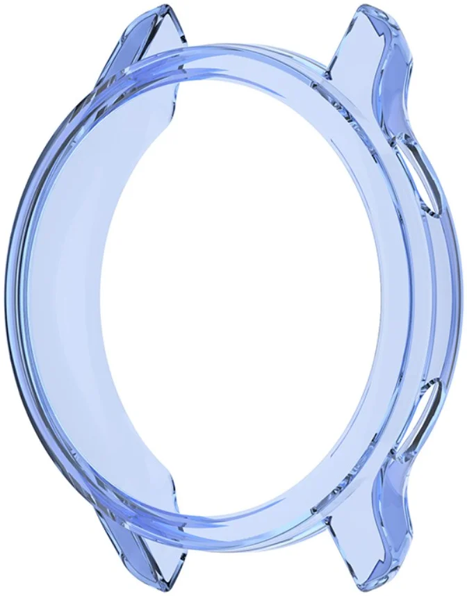 Garmin Venu 2S Hoesje - Flexibel TPU Bumper - Transparant Blauw afbeelding 2