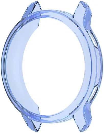 Garmin Venu 2S Hoesje - Flexibel TPU Bumper - Transparant Blauw afbeelding 2