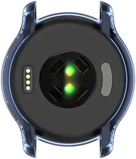 Garmin Venu 2S Hoesje - Flexibel TPU Bumper - Transparant Blauw afbeelding 4