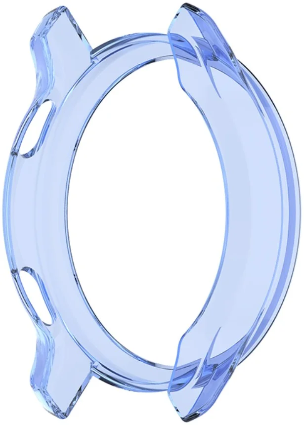 Garmin Venu 2S Hoesje - Flexibel TPU Bumper - Transparant Blauw afbeelding 6