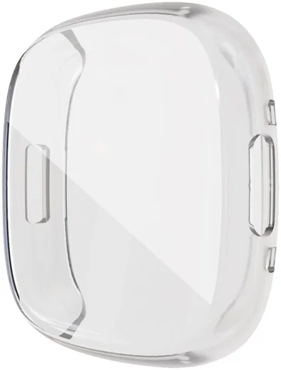 Fitbit Sense 2 Hoesje - Full Protect Flexibel TPU Case - Transparant afbeelding 1