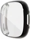 Fitbit Sense 2 Hoesje - Full Protect Flexibel TPU Case - Transparant Zwart
