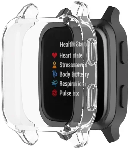 Garmin Venu SQ (2) / Venu SQ Music (2) Hoesje - TPU Bumper Case - Transparant afbeelding 1