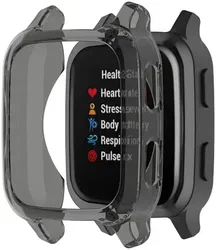 Garmin Venu SQ (2) / Venu SQ Music (2) Hoesje - TPU Bumper Case - Zwart afbeelding